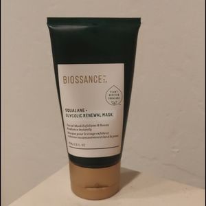 Biossance squalene and glycolic mask